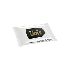 Салфетки для тела UNIS Влажные Салфетки Антибактериальные Perfume White 15