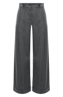Брюки из шерсти и кашемира Emporio Armani