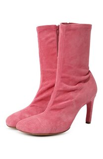 Замшевые ботильоны Dries Van Noten