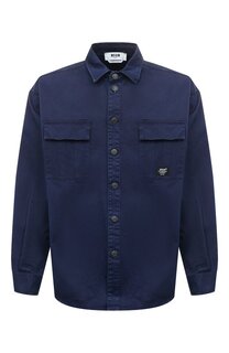 Джинсовая рубашка MSGM