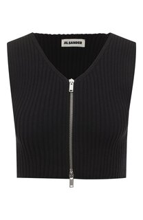 Хлопковый топ Jil Sander