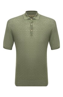 Льняное поло Corneliani