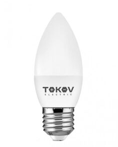 Лампа светодиодная TOKOV ELECTRIC TKE-C37-E27-10-6.5K 10Вт С37 6500К Е27 176-264В