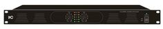 Усилитель ITC T-2120DSA двухканальный Class-D, 2х120W, 100V/4Ohm, 1U высота, управление громкостью на передней панели.