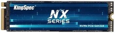 Накопитель SSD M.2 2280 KINGSPEC NX-2TB 2280 NX 2TB NVMe PCIe Gen3 x4 3D TLC 3400/3100MB/s IOPS 330K/250K