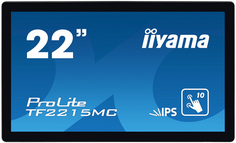 Монитор 21,5" Iiyama ProLite TF2215MC-B2 1920x1080, IPS, LED, 14ms, 16:9, HDMI, матовая, 315cd, 178°/178°, D-Sub, DP, FHD, USB, Touch, черный