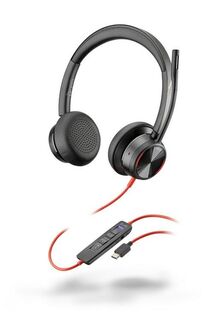 Гарнитура Plantronics BlackWire 8225-M Poly с активным шумоподавлением (USB A, Microsoft Teams)