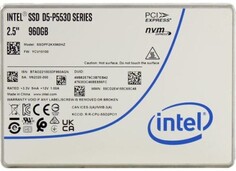 Накопитель SSD U.2 Intel SSDPF2KX960HZN1 D5-P5530 960GB PCIe NVMe 4.0 x4 TLC 5500/1600MB/s IOPS 300K/75K