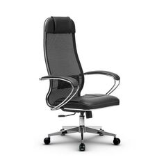 Кресло офисное Metta 5(MPES) подл.116/осн.004, чёрное Метта