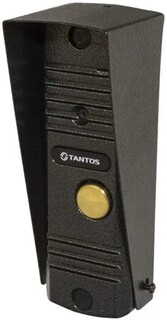 Вызывная панель Tantos WALLE+ (асфальт) цветная (накладная), ИК подсветка, 4-х проводная с регулировкой громкости динамика и чувствительности микрофон