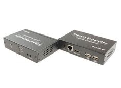 Комплект OSNOVO TA-HiKMP+RA-HiKMP для передачи HDMI, USB(клавиатура и мышь), ИК управления и питания по кабелю витой пары (HDBaseT), до 40м (4K2K(30Гц