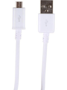 Кабель интерфейсный mObility УТ000021254 USB/micro USB, 1м, белый