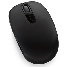 Мышь Wireless Microsoft U7Z-00003 Mobile Mouse 1850 черная оптическая (1000dpi) USB для ноутбука (2but)