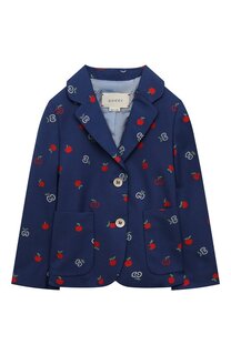 Хлопковый жакет Gucci