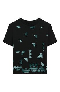 Хлопковая футболка Emporio Armani