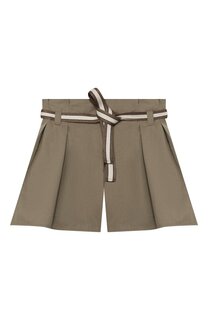 Хлопковые шорты Brunello Cucinelli