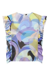 Хлопковый топ Emilio Pucci