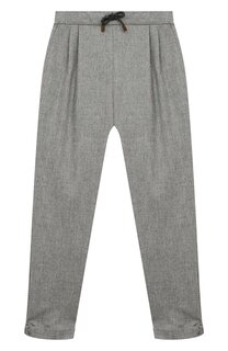 Шерстяные брюки Brunello Cucinelli