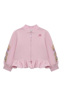 Хлопковая толстовка Monnalisa