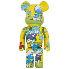 Фигура Bearbrick Medicom Toy The Smurfs The Purple Smurfs 1000%