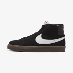 Кеды высокие Nike Sb Zoom Blazer Mid, Черный