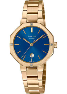 Японские наручные женские часы Casio SHE-4543G-2A. Коллекция Sheen