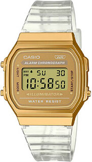 Японские наручные мужские часы Casio A168XESG-9A. Коллекция Vintage