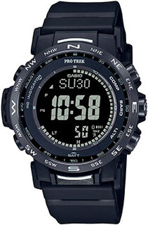 Японские наручные мужские часы Casio PRW-35Y-1B. Коллекция Pro-Trek