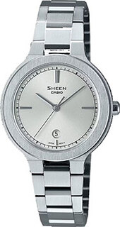 Японские наручные женские часы Casio SHE-4559D-7A. Коллекция Sheen