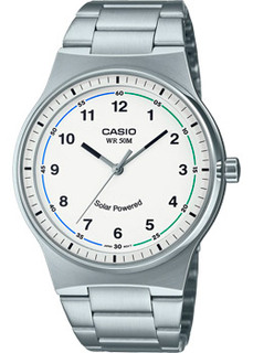 Японские наручные мужские часы Casio MTP-RS105D-7B. Коллекция Analog