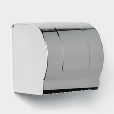 Держатель для туалетной бумаги, без втулки 12×12,5×12 см, цвет хром зеркальный NO Brand