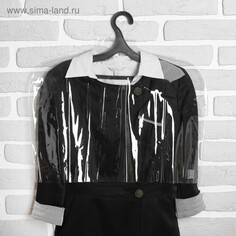 Чехол для одежды, 52×36 см, 12 мкм, цвет прозрачный NO Brand