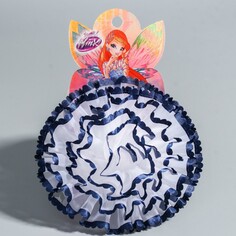 Бант для волос, с синими лентами, 9 см Winx