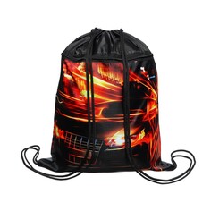 Мешок для обуви с карманом 420 х 340 мм, calligrata мсо-7с, (мягкий полиэстер, плотность 210d),