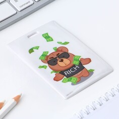 Чехол для пропуска rich , 6,5 х 10 см NO Brand