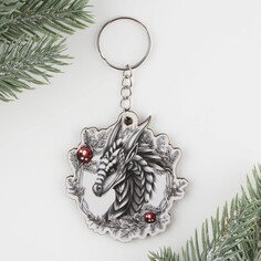 Брелок деревянный Зимнее волшебство