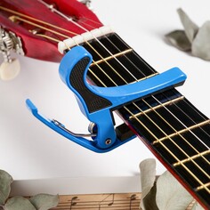 Каподастр для укулеле, синий Music Life