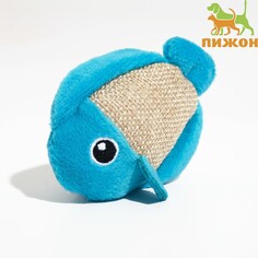 Мягкая игрушка для кошек с кошачьей мятой Пижон