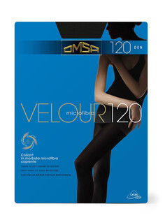 Oms velour 120 nero Omsa