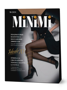 Колготки mini ideale 70 (утяжка по ноге) caramello Minimi