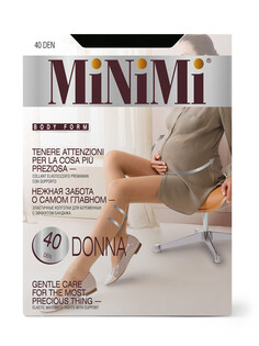 Колготки mini donna 40 nero Minimi