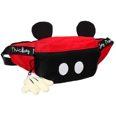Сумка поясная детская, 20х16х5 см, микки маус Disney