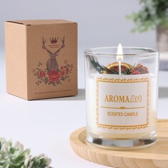 Свеча ароматическая в стакане NO Brand