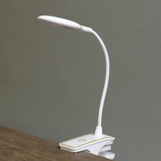 Лампа настольная прищепка сенсор 3 режима ledх14 Risalux
