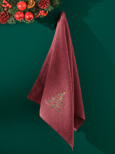 Новогоднее полотенце махровое &quot;tree&quot; 50x90 Karna