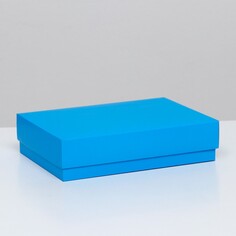Коробка складная, голубая, 21 х 15 х 5 см Upak Land