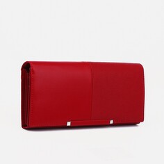 Кошелек на магнитах, цвет бордовый NO Brand