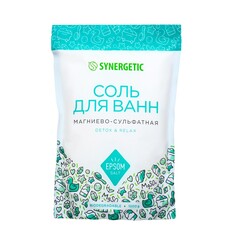 Соль для ванн дой-пак synergetic магниево-сульфатная, 1000 г