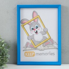Фоторамка пластик 21х30 см 5 серия, синий Keep Memories