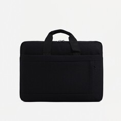 Сумка деловая на молнии, цвет черный NO Brand
